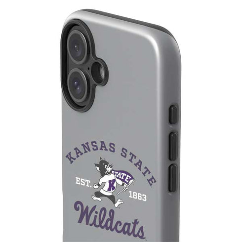 Kansas State University Wildcats Est 1863 iPhone 16 Plus Impact Case